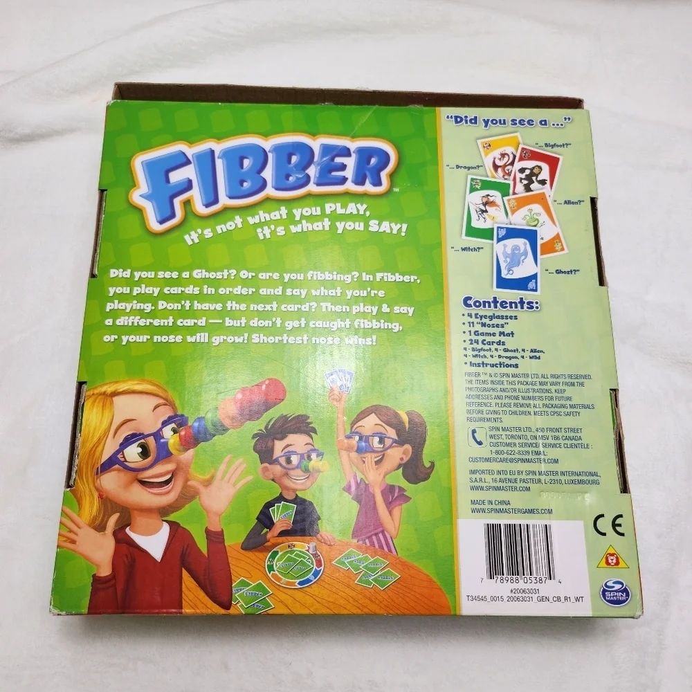 2 X bunndle of games,  fibber and quess who